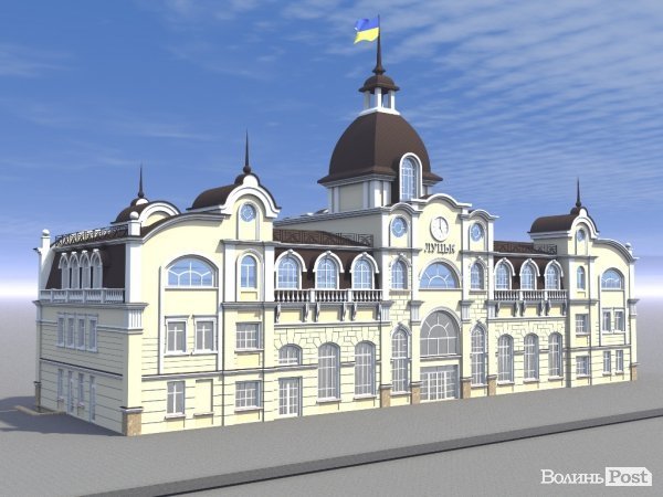 Таким має бути новий вокзал. Вигляд з перону